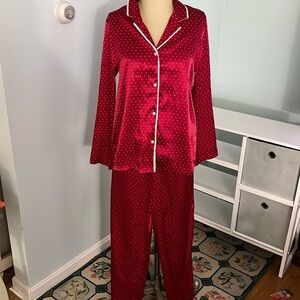 Gilligan & Omalley 2 pc Sleepwear Pajama Set Polka dot size M